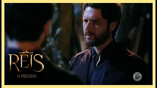 Davi confessa aos Valentes que enviou Urias para a morte | NOVELA REIS