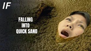 What Happens If You Fall Into Quicksand? How to Survive Falling Into Quicksand? #whatif #quicksand