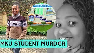 PAINFUL🥹 Last Moments of MKU Pregnant Student Murd€red at 19 Years- Faith Musembi