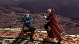 Vergil Vs Dante Close Fight (Devil May Cry 4: Special Edition)