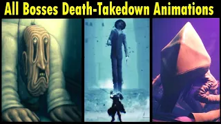 Little Nightmares 2 - All Bosses Death Scenes/Takedown Animations