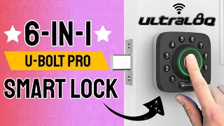 Ultraloq U Bolt Pro + Bridge Installation & Security Upgrade Tip ✅