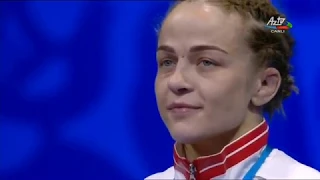 Mariya Stadnik “Minsk 2019”da Azərbaycan komandasına növbəti qızıl medalı qazandırıb