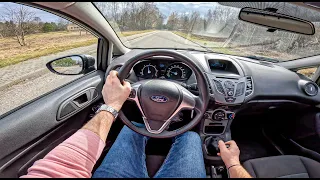 2012 Ford Fiesta VII | 1.5 TDCi 75HP | POV Test Drive