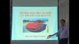 600 câu hỏi lý thuyết lái xe ô tô (Câu 487 đến 540 - Phần Sa hình) - Mr Hãnh VT