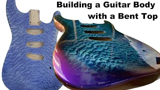 Building a Guitar Body with a Bent Top - Full Time Lapse Build
