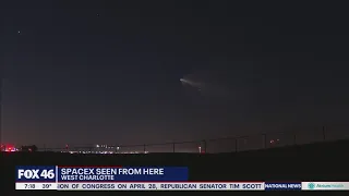 Did you see it? SpaceX launch lights up the sky above Charlotte