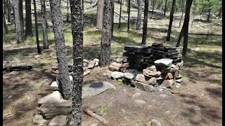 Arizona Trail Passage 27 Blue Ridge - hot fire, Fred Haught Trail