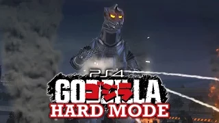Mechagodzilla 2 Hard Mode Longplay - GODZILLA [PS4]