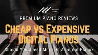 Cheap vs Expensive Digital Pianos | Is It Worth It To Spend More On A Digital Piano?