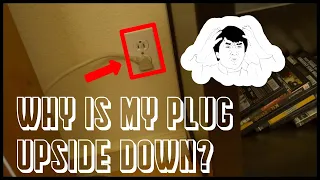 What does it mean when a outlet is upside down