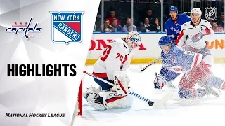 NHL Highlights | Capitals @ Rangers 11/20/19