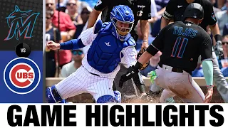 Marlins vs Cubs Game Highlights (8/6/22) | MLB Highlights