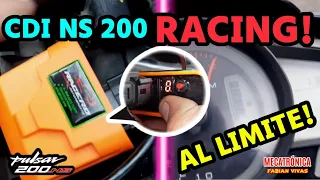 VIDEO #1 CDI RACING PARA NS200 SIN LIMITADOR , LO BUENO ,LO MALO Y LO FEO