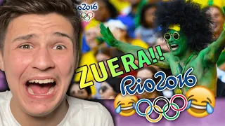 FUNNIEST Brazilian Crowd Moments at The Olympics |🇬🇧 UK Reaction