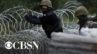 Migrants caught in deadly "hybrid warfare" along Poland-Belarus border