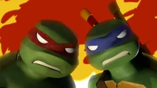 Leo and Raph being my favourite sibling duo for 3 mins and 17 seconds ( TMNT 2012 )