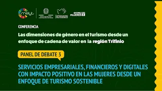 Evento “Las dimensiones de genero en el turismo” | Panel de debate 3