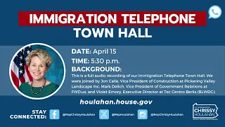 Immigration Telephone Town Hall Recording