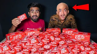 Unlimited KitKat Eating Challenge - हारने वाला होगा गंजा 😳 | Gone Funny