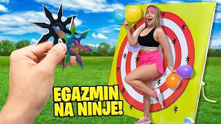 HARDCOROWY EGZAMIN NA NINJE Z EKIPĄ!