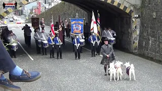 Hillhaven Flute Band (No 2) (Camera 2) @ Banbridge ABOD Relief of Derry Celebrations 2021