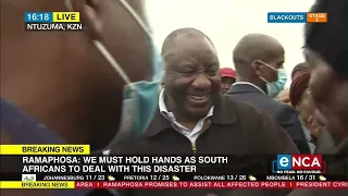 Ramaphosa: This is a disaster of enormous proportions