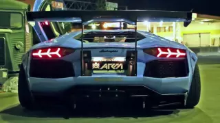 LIBERTY WALK Aventador w/ ARMYTRIX titanium valvetronic exhaust