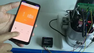control gate opener by mobile phone with wifi receiver