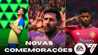 EA FC 24 | COMO FAZER AS NOVAS COMEMORAÇÕES - TUTORIAL