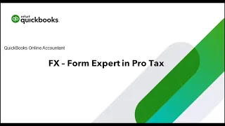 Demonstration of the QBOA Pro Tax FX module
