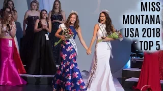 Miss Montana USA 2018 top 5