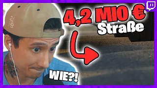 Ju reagiert auf REALER IRRSINN - 4,2 MIO FüR EiNe KaPPuTte StRaßE !??! | Julien Bam Twitch Highlight