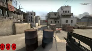 5 kills with clutch 1on3 on dust2 by mista