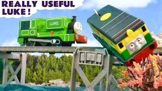 Really Useful Engine Luke Toy Train Story with Thomas Trains