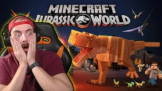 Die DINOSAURIER sind los! Minecraft Jurassic World DLC #01