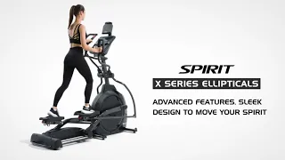 SPIRIT X Series Elliptical Trainers