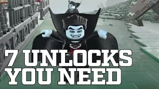 7 Unlocks You NEED: LEGO Worlds