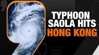 Typhoon Saola Sweeps Hong Kong & Guangdong | Impact and Precautions | News9