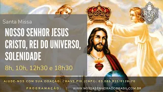 Missa ao vivo (Domingo 21/11/2021) às 10h online – Nossa Senhora do Brasil