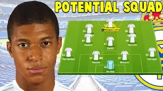 REAL MADRID POTENTIAL SQUAD 2017/2018