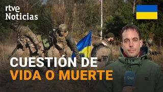 GUERRA UCRANIA: El EJÉRCITO UCRANIANO se ENTRENA para FRENAR la ofensiva de RUSIA | RTVE