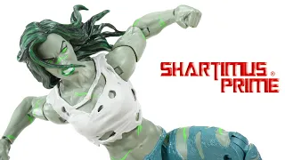 Marvel Legends Hulk 2019 Grey She-Hulk Super Skrull BAF F4 Wave Action Figure Review