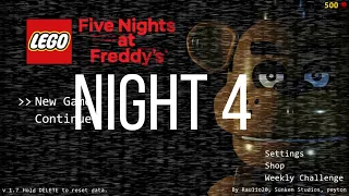 Playing LEGO FNAF NIGHT 4