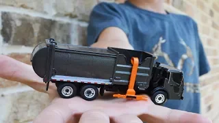 Garbage Truck Videos For Children l First Gear Mack LR Garbage Truck Unboxing l Garbage Trucks Rule