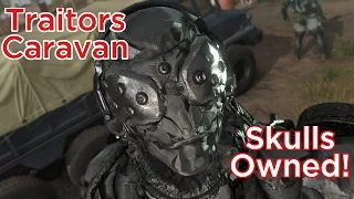 MGS V - "Traitors Caravan" Tactics to own the Skulls [Mission 16]