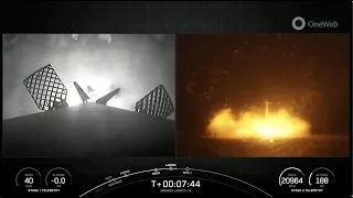 SpaceX launches OneWeb satellites for 2nd time, nails landing in Florida