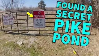 Found a Secret Pike Pond Fishing Show Ep.2 Season 2