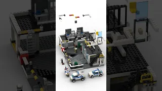 Lego 7744 Police Headquarters #shorts #lego #satisfying #trending #like #viral #funny #youtube