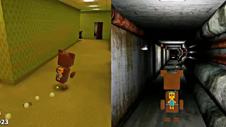 Super Bear Adventure BACKROOMS Secret Tunnel Walkthrough Part 1